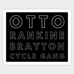 SIMPLE OTTO RANKINE BRAYTON CYCLE GANG GRAPHIC Sticker
